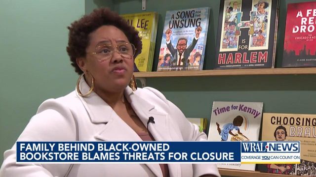 Family behind Black-owned bookstore blames threats for closure