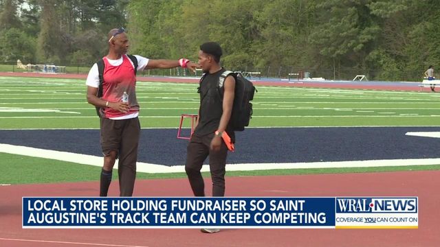 Raleigh store holding fundraiser so Saint Augustine's University track team can keep competing
