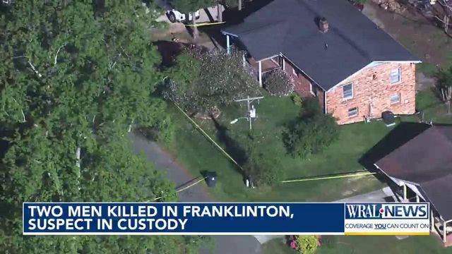 Two men killed in double homicide in Franklin County, man charged with first-degree murder