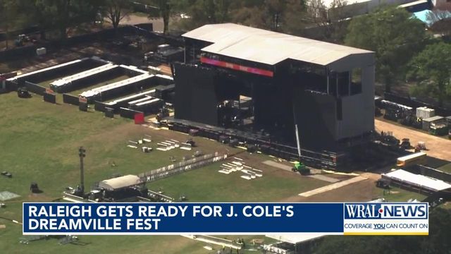 Raleigh gets ready for J.Cole's Dreamville Fest  