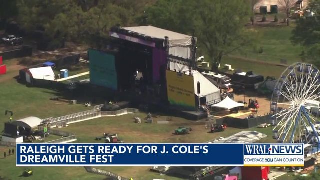 Raleigh gets ready for J.Cole's Dreamville Fest 