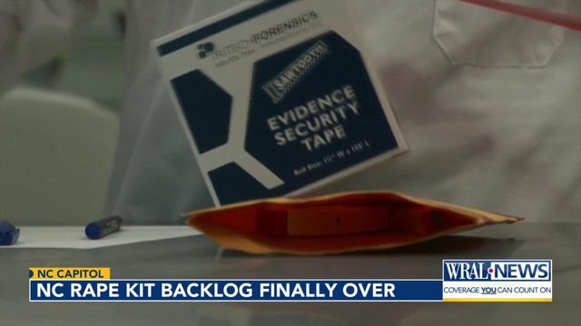 NC completes backlog of untested sexual assault kits