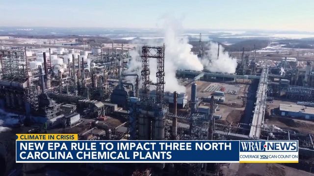 New EPA rule to impact three NC chemical plants