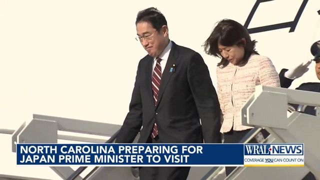 North Carolina preparing for Japan prime minister to visit