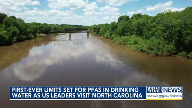 US visits Fayetteville to announce first-ever limits on PFAs in drinking water 