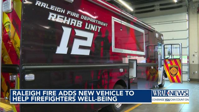 Raleigh fire adds new truck to help firefighters' well-being