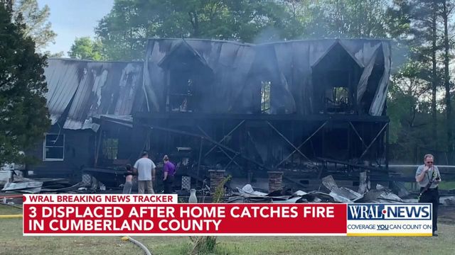 Three left without home after housefire Wednesday in Cumberland County