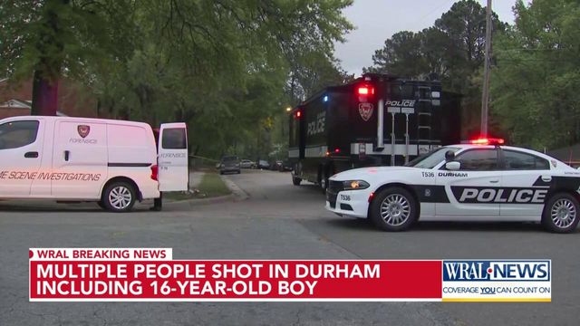 Multiple people shot in Durham including 16-year-old boy 