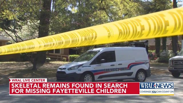 Skeletal remains found in search for two missing Fayetteville people 