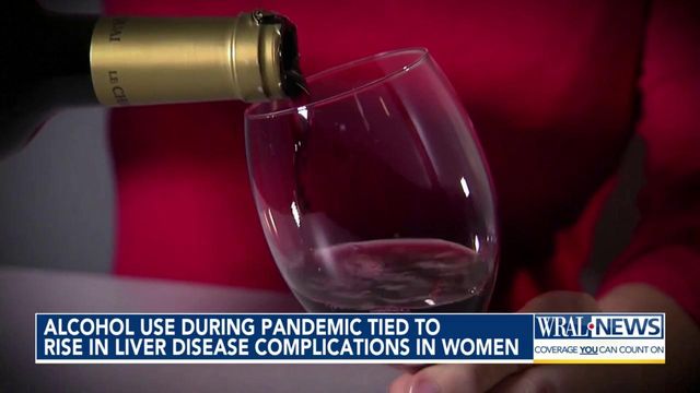 Alcohol use during pandemic tied to rise in liver disease complication in women  
