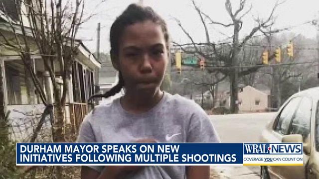 Durham mayor speaks on new initiatives following multiple shootings 