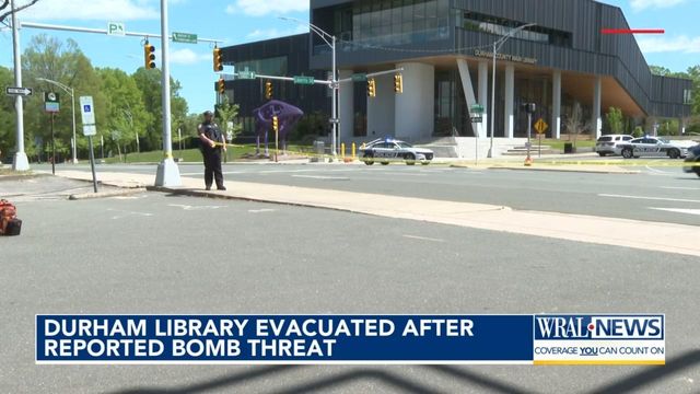 Durham Library evacuated after reported bomb threat  