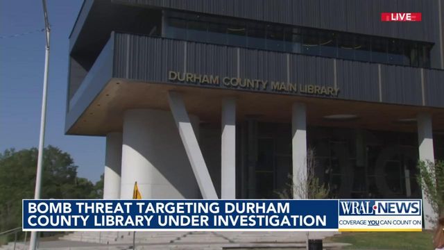 Bomb threat targeting Durham County Library under investigation
