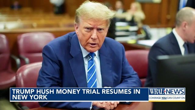 Trump hush money trial resumes in New York