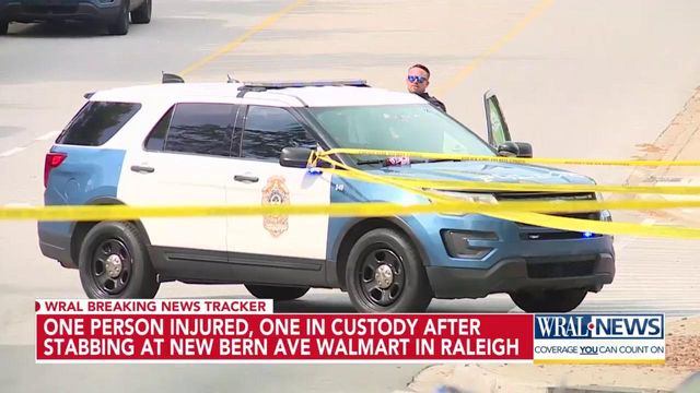 Stabbing investigation closes part of Raleigh Walmart parking lot