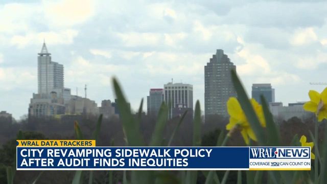 City of Raleigh revamping sidewalk policy after audit finds inequities