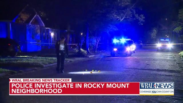 Police investigation underway in Rocky Mount neighborhood