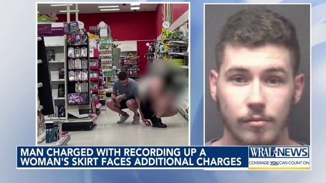 Clayton man caught taking pictures under woman's dress faces additional charges