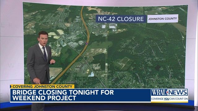 Bridge closing Friday night for weekend project