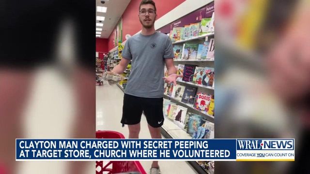 Clayton man charged with secret peeping at Target store, church where he volunteered