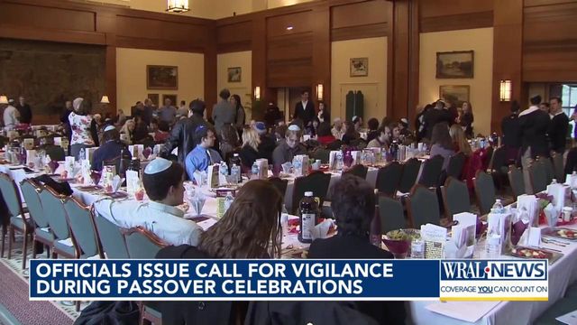 Officials issue call for vigilance during passover celebrations 