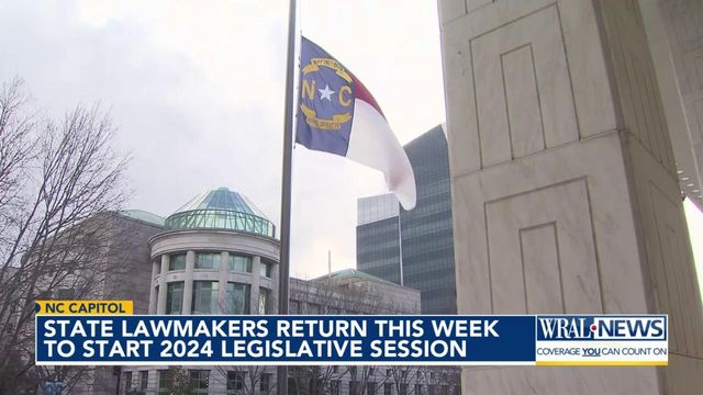 NC lawmakers return this week for 2024 legislative session