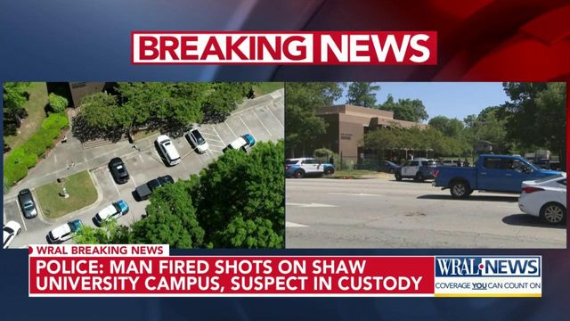 Shots fired at Shaw University, man in custody