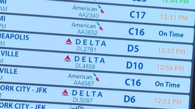 RDU travelers deal with delays related to plane crash