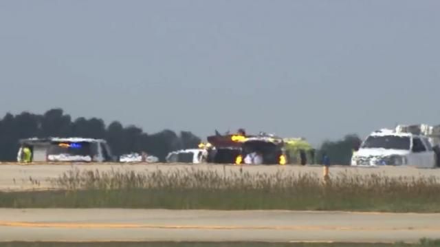 Plane crash at RDU