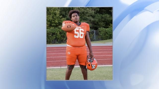 Sorrells, a high school senior who played football at Orange High School, will not be allowed to attend the high school's graduation in June.
