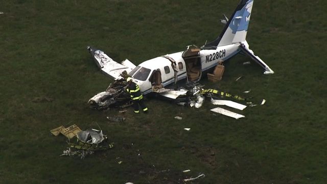 NTSB investigating cause of medical plane crash at RDU