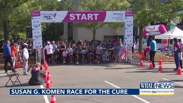 The Komen Triangle Race for the Cure set for May 4