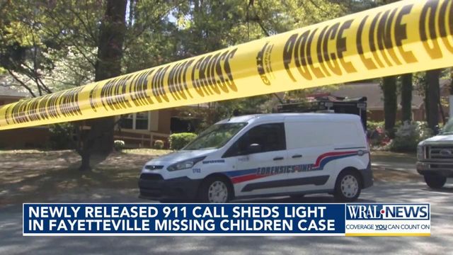 Newly released 911 call sheds light in Fayetteville missing children case 