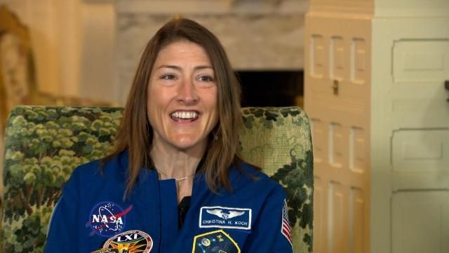 NASA astronaut and NC State University graduate Christina Koch.
