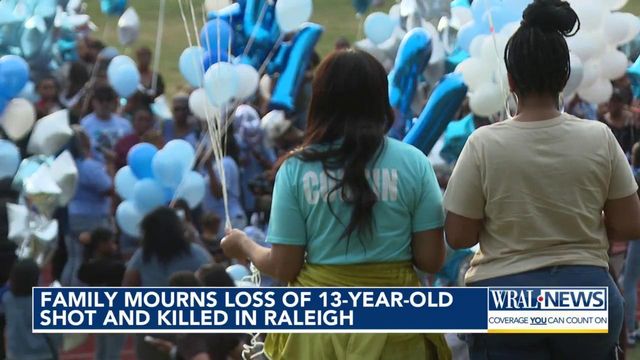 Family mourns loss of 13-year-old shot and killed in Raleigh 