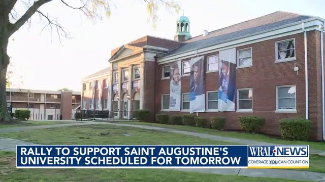 Rally to support St. Augustine's University scheduled for Monday