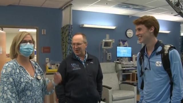 James Rolf Blizzard, a 20-year-old UNC-Chapel Hill student, recently learned he had Hodgkins Lymphoma, a type of a blood cancer.