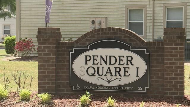Pender Square Apartments in Tarboro, North Carolina.