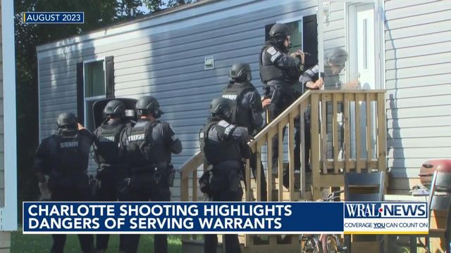 Charlotte shooting highlights dangers of serving warrants