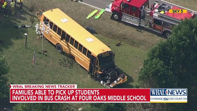 A Johnston County school bus has been involved in a crash Friday afternoon according to the Highway Patrol. 