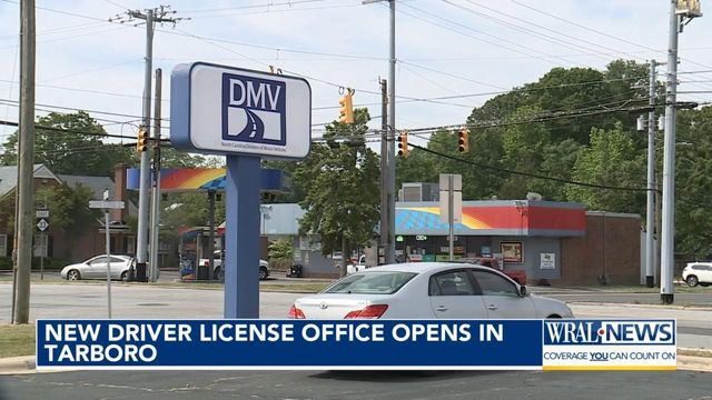 Tarboro opens a new driver's license office and fills gaps in North Carolina.  