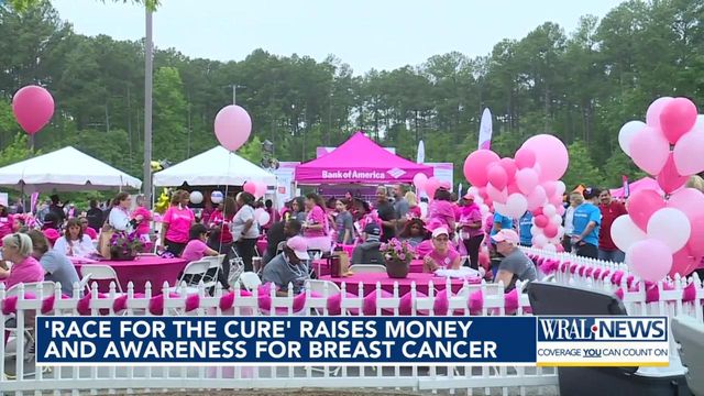 'Race for the cure' raises money and awareness for Breast Cancer