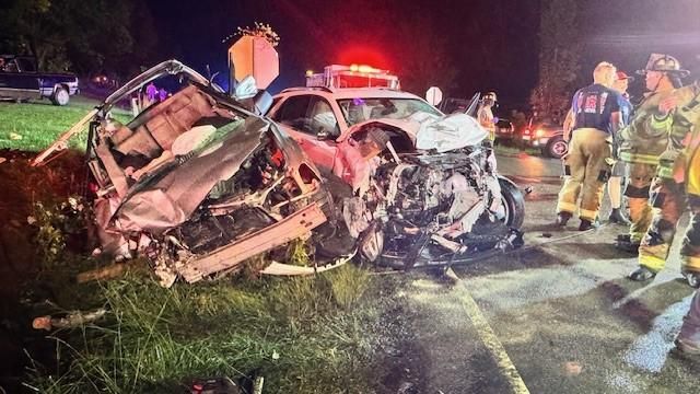 Three people hospitalized after T-bone crash sends two cars careening across intersection, into a ditch – WRAL News