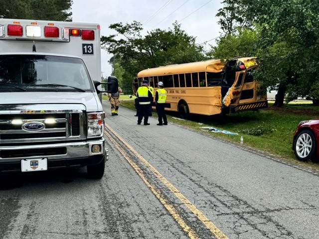 2nd Johnston County school bus crash in 4 days sends 9 children to ...