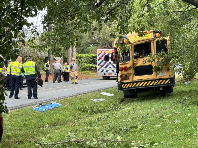2nd Johnston County school bus crash in 4 days sends 9 children to ...