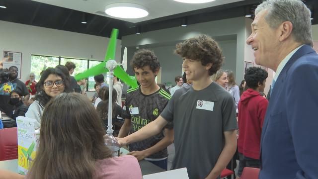 Gov. Cooper visits Wake STEM