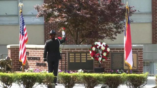 Memorial honors fallen heroes in Raleigh, including officers killed in Charlotte