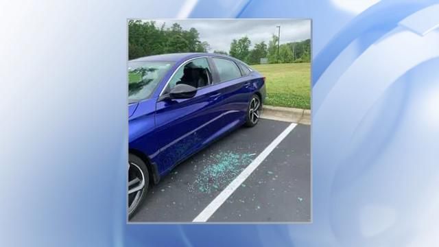 A woman in the Brier Creek neighborhood of Raleigh said her car was broken into on May 6. Raleigh police say it's the seventh break-in since the start of April.