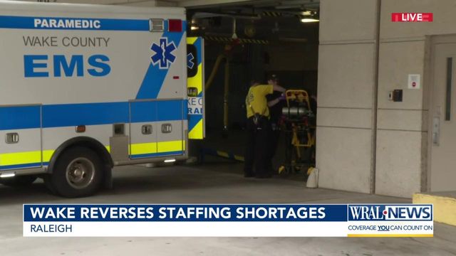 Wake County reverses staffing shortages in fire and EMS
