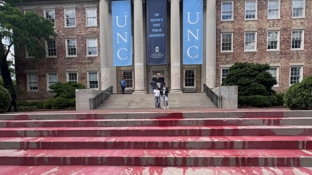 Protest at UNC